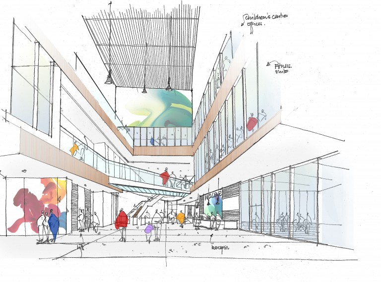 New Sketch Foyer