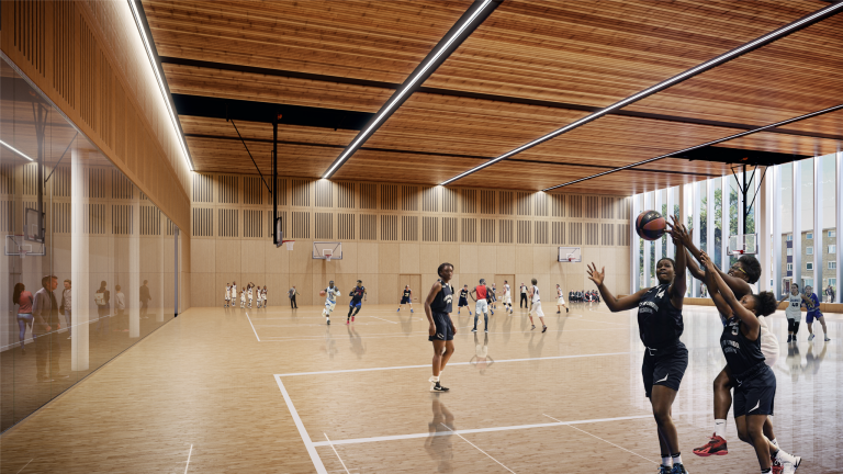 1620 Sports Hall View