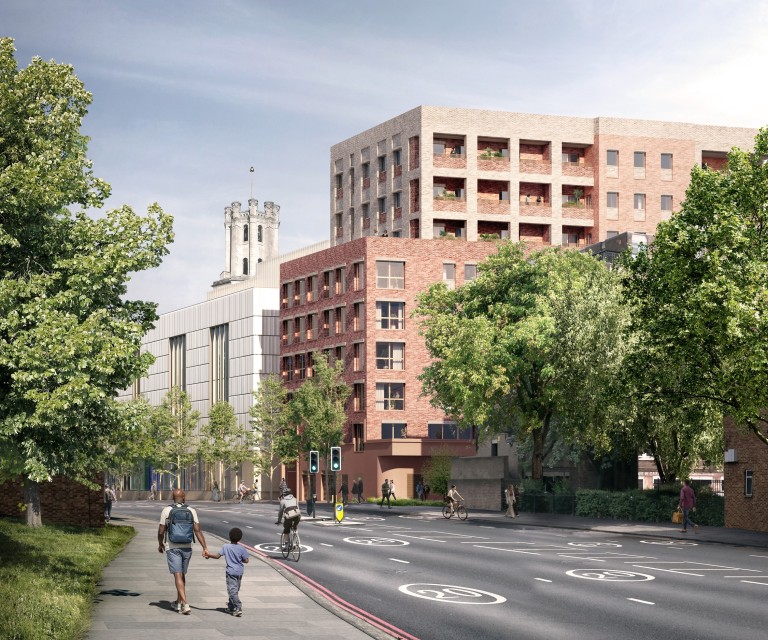 433 SecchiSmith CGL and LA Architects St Georges Tower Hamlets View01 Final HR 250718