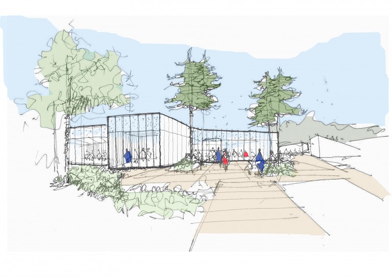 external sketch of frontage copy